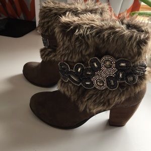 Naughty Monkey booties from Buckle